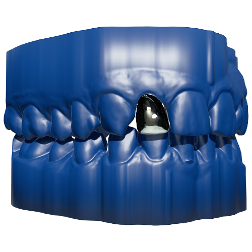 GRILLZ. Pojedyncza zatyczka – chrom